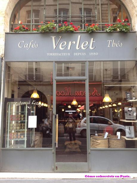 Café Verlet en Saint-Honoré. Café Verlet en Saint-Honoré.
