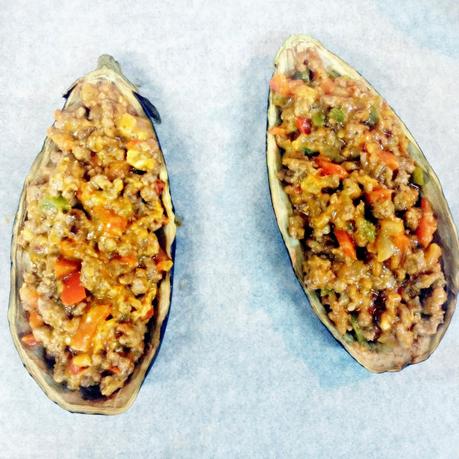 RECETAS. Berenjenas rellenas de carne RECETAS. Berenjenas rellenas de carne