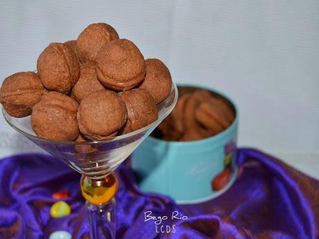 Baci di dama de chcocolate Baci di dama de chcocolate