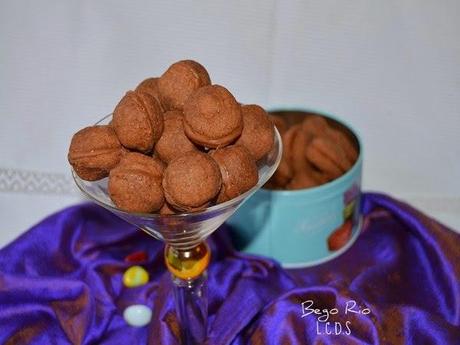 Baci di dama de chcocolate Baci di dama de chcocolate