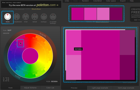 Crear paletas de color originales Crear paletas de color originales