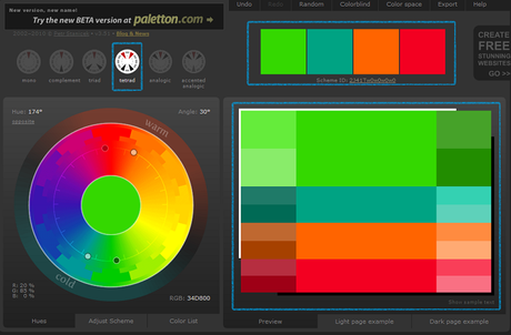 Crear paletas de color originales Crear paletas de color originales