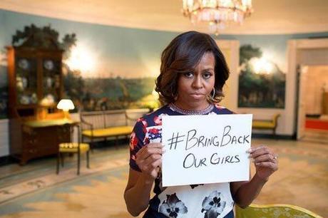 Chayanne apoya la campaña #RealMenDontBuyGirls Michelle Obama Bring Back Our Girls