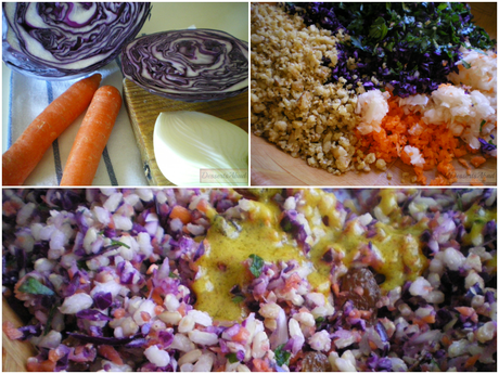 Ensalada de arroz y crudités (Ingredientes y elaboración) Ensalada de arroz y crudités (Ingredientes y elaboración)