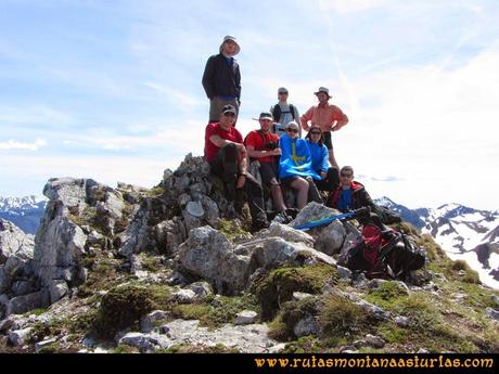 Ruta Farrapona, Albos, Calabazosa: Cima del Calabazosa