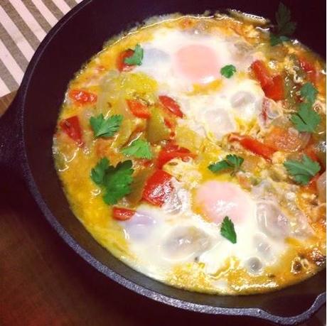 Inspiración Ramsay II: North African Eggs a mi manera Inspiración Ramsay II: North African Eggs a mi manera