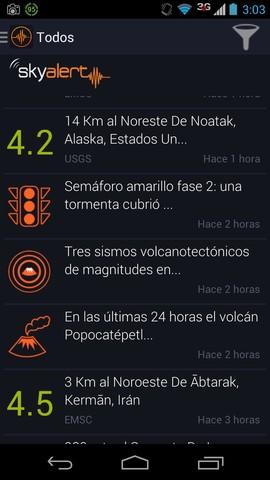 SkyAlert SkyAlert, alertas sísmicas en tu smartphone 60 segundos antes de un sismo