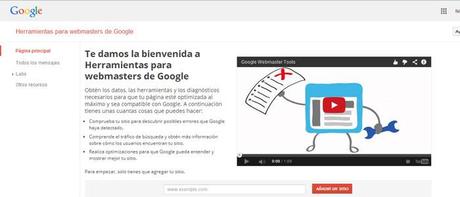 Quien tiene un buen hosting, tiene un tesoro Herramienta para Webmasters de Google