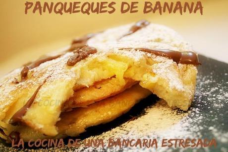 PANQUEQUES DE BANANA, VOLVEMOS CON EL RETO DULCE DE LAURA REAL