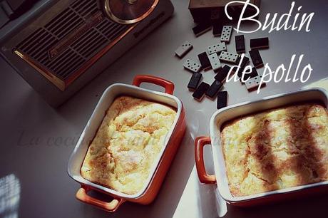 BUDIN DE POLLO, RETO SALADO DE LAURA REAL