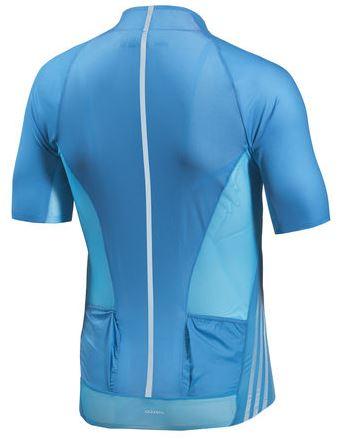 Maillot adiZero de Adidas, prenda que presume ofrecer un peso de apenas 65gr. Maillot Adidas adiZero 2