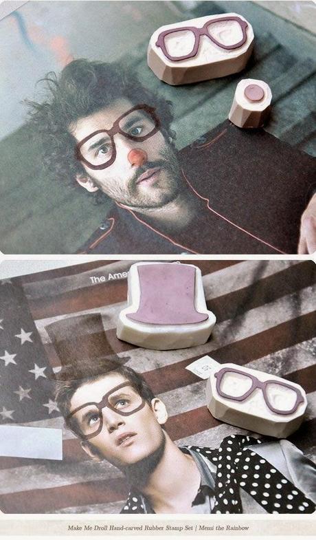 Fotos customizadas con sellos carvados Fotos customizadas con sellos carvados