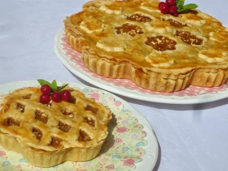 Pie o pastel de compota de manzana y cabello de ángel Ana Sevilla con Thermomix