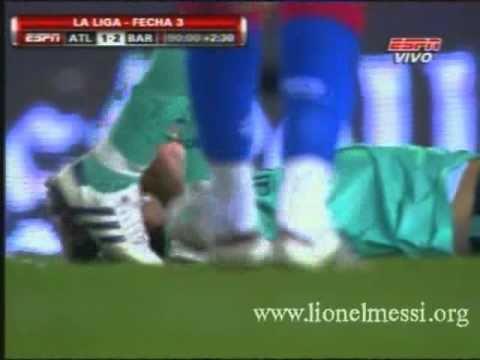 Messi protagonizó el susto de la jornada: 20 días afuera Imagen de previsualización de YouTube