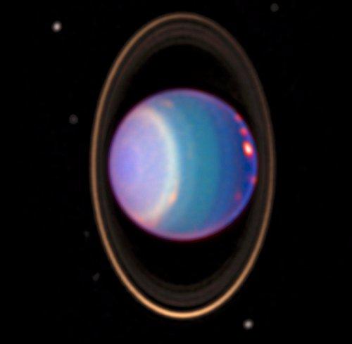 Un estudio sugiere que Júpiter y Saturno desplazaron a Urano a su actual órbita