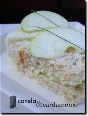 Comida de Tupper – Sandwich de Ensalada de Manzana y Queso