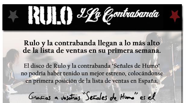 Escucha un adelanto de lo nuevo de Rulo y la contrabanda en Spotify Escucha un adelanto de lo nuevo de Rulo y la contrabanda en Spotify