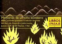 MEMORIAS DE UN NIÑO BOMBERO: PRESENTACION DEL LIBRO