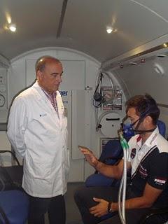 La cámara hiperbárica de Xanit Hospital Internacional ha mejorado este año la vida de más de un centenar de personas La cámara hiperbárica de Xanit Hospital Internacional ha mejorado este año la vida de más de un centenar de personas