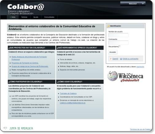 Inicio - Colabora http://www.juntadeandalucia.es/educacion/colabora/web/guest