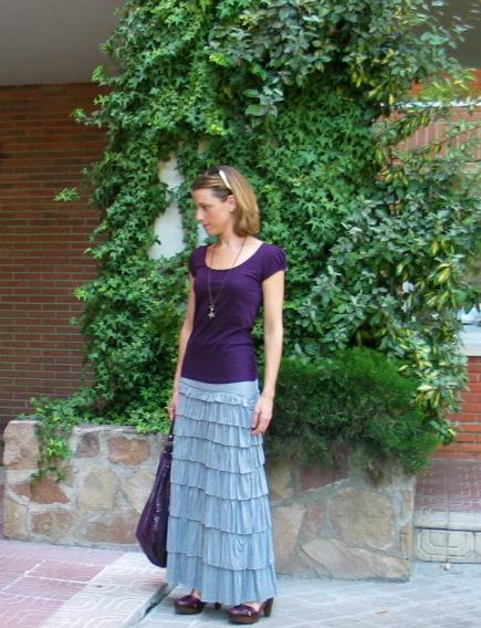 Falda con volantes Falda con volantes