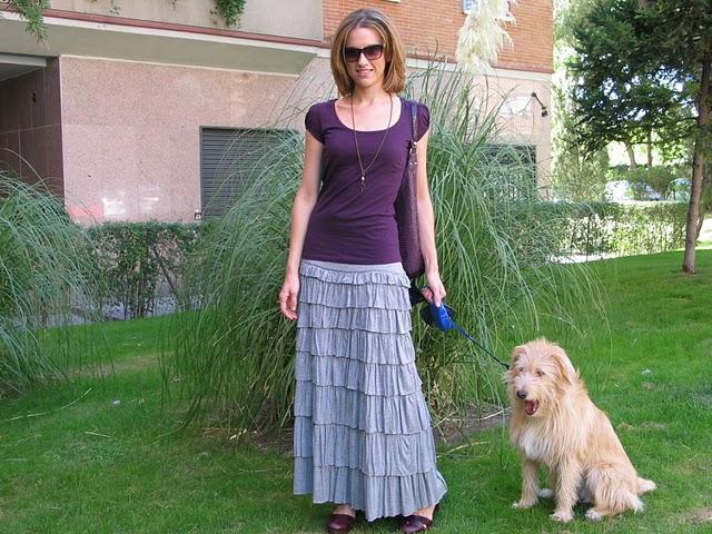 Falda con volantes Falda con volantes