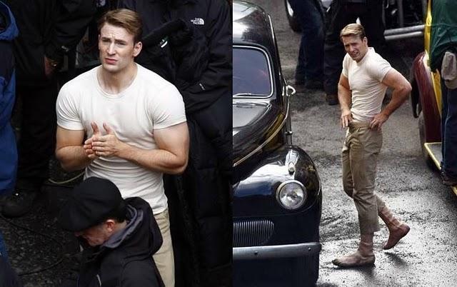 Primeras imágenes de Chris Evans como El Capitán América