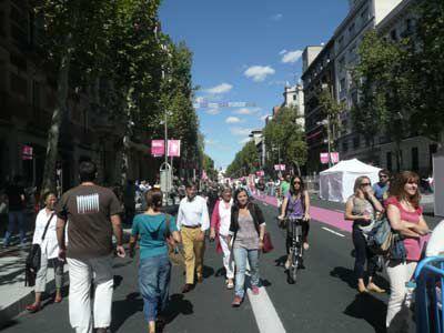 Madriz amanece hoy engalanada su parte mas fashion y pija Madriz amanece hoy engalanada su parte mas fashion y pija