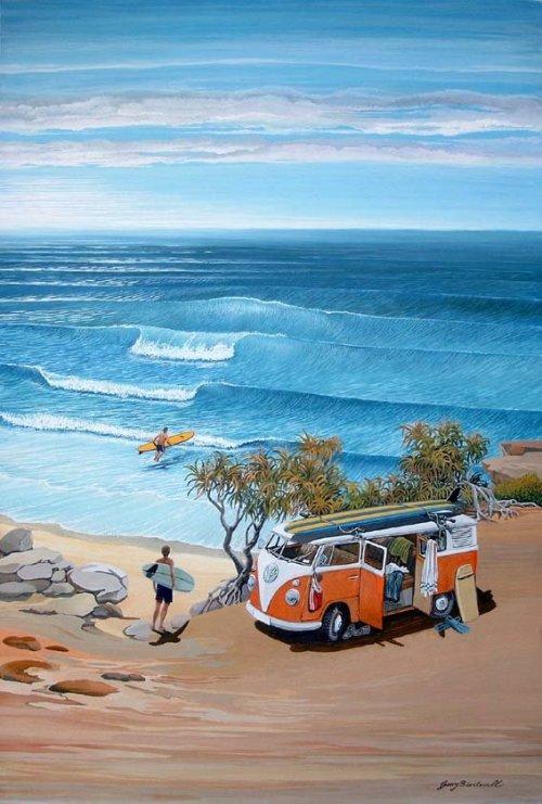 Garry Birdsall. Surf & vans