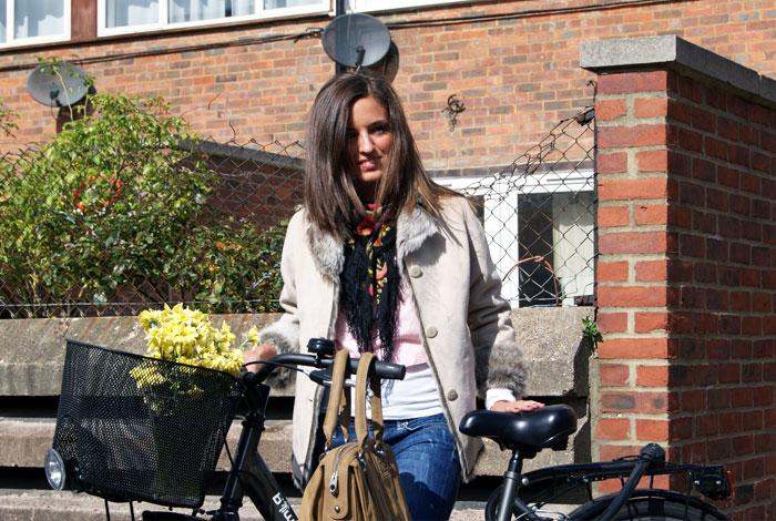 Cycling... collagevintage,collagevintage