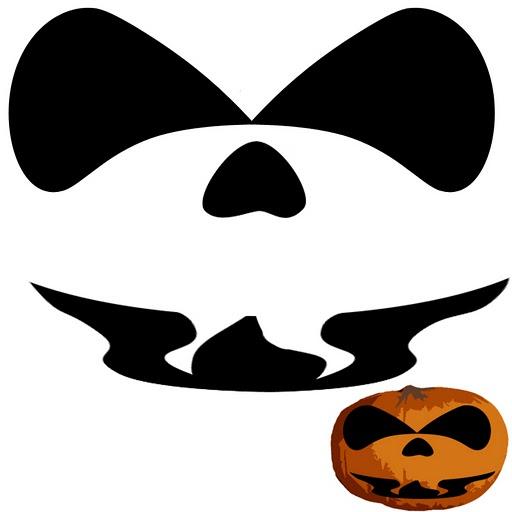 Plantillas para calabazas de Halloween. plantillas para decorar calabazas de halloween