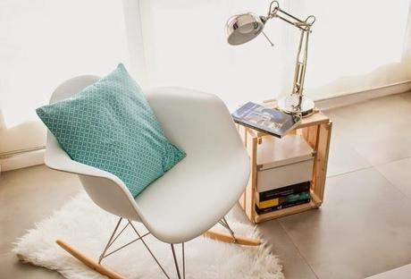 Creo que mi mecedora ha encontrado su sitio en mi salón Creo que mi mecedora ha encontrado su sitio en mi salón