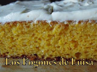 TARTA ZANAHORIAS CON FROSTING DE VAINILLA TARTA ZANAHORIAS CON FROSTING DE VAINILLA