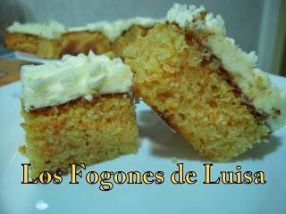 TARTA ZANAHORIAS CON FROSTING DE VAINILLA TARTA ZANAHORIAS CON FROSTING DE VAINILLA