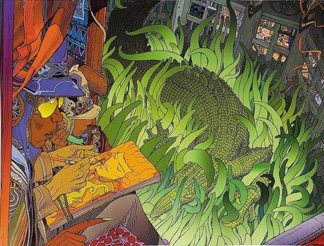 Hendrix por Moebius: el encuentro de dos genios