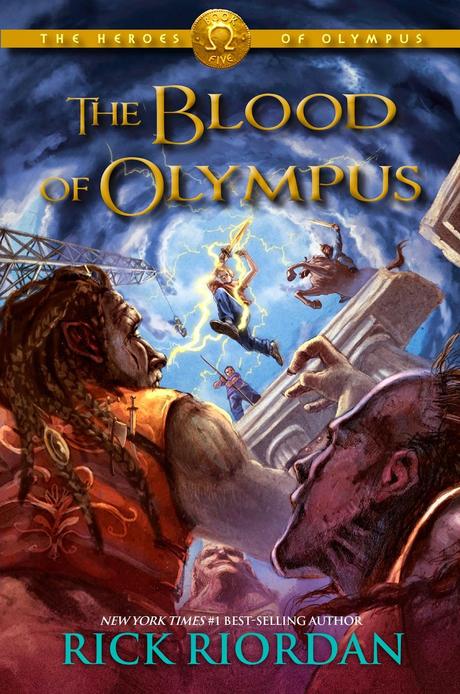 Portada Revelada: The Blood of Olympus (The Heroes of Olympus, #5) de Rick Riordan