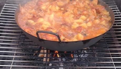 Calderete de conejo Calderete de conejo