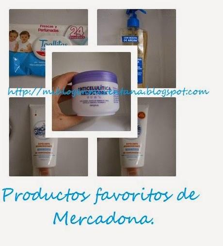 Productos favoritos de Mercadona.