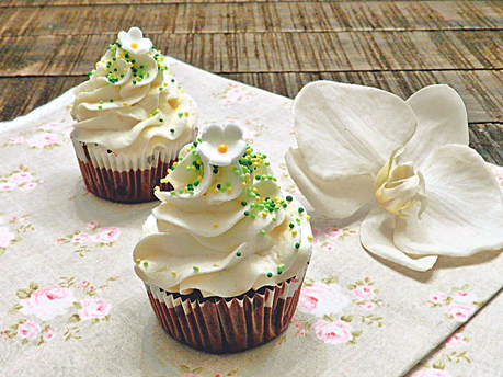 Cupcakes de cacao y pera Cupcakes de cacao y pera