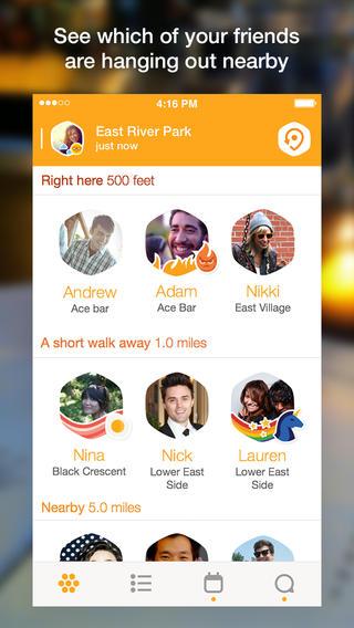 Foursquare se amplia y divide en dos programas, la App de Foursquare y la App de Swarm Swarm de Foursquare 4
