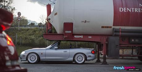 Making Off: Nismo 350z Video Car under truck