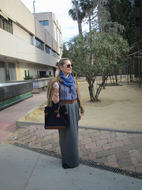 LOOK 331-16.5.20147:30LONG SKIRT SUEDE JACKET +¡¡Hola ami...