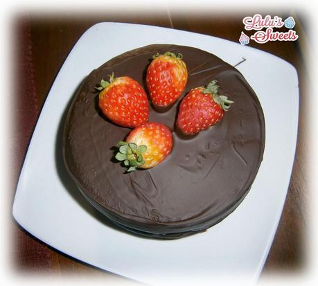 TARTA DE CHOCOLATE Y FRUTAS