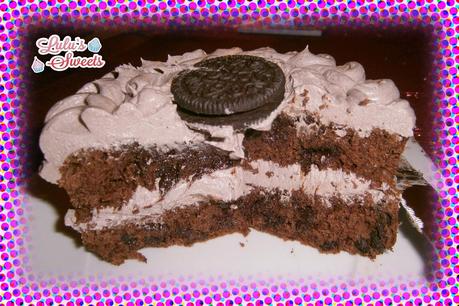 TARTA DE CHOCOLATE CON CREMA DE OREO TARTA DE CHOCOLATE CON CREMA DE OREO