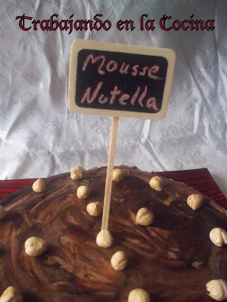 Tarta Mousse de Nutella. #AsaltaBlogs