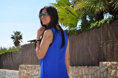 look: black & blue look: black & blue