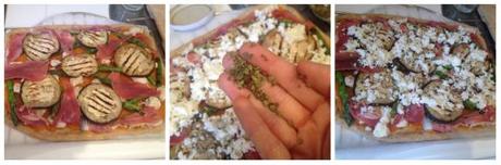 Pizza integral con pollo y verduras pizza8