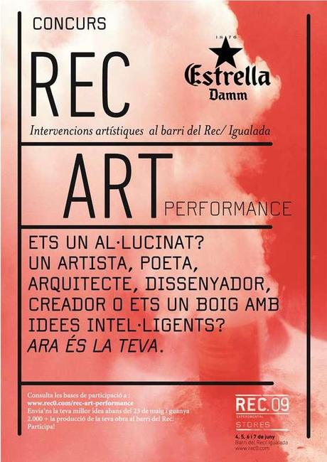 Desata tu creatividad en el Rec_Art_Performance cartell recArt performance - b