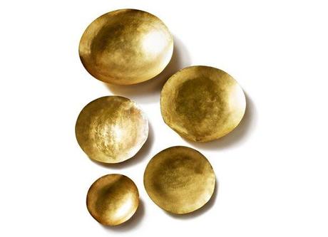 Tendencias diarioDESIGN: Los destellos del cobre y el latón se imponen en los interiores. TOM DIXON FORM BOWLS 2