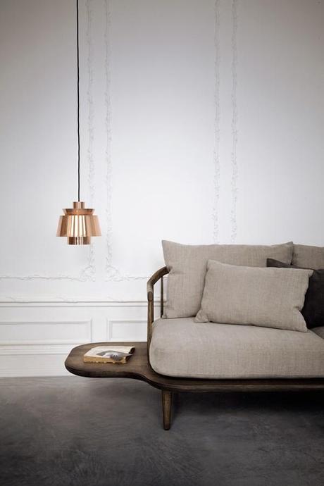 Tendencias diarioDESIGN: Los destellos del cobre y el latón se imponen en los interiores. &tradition_Fly Wings and Utzon